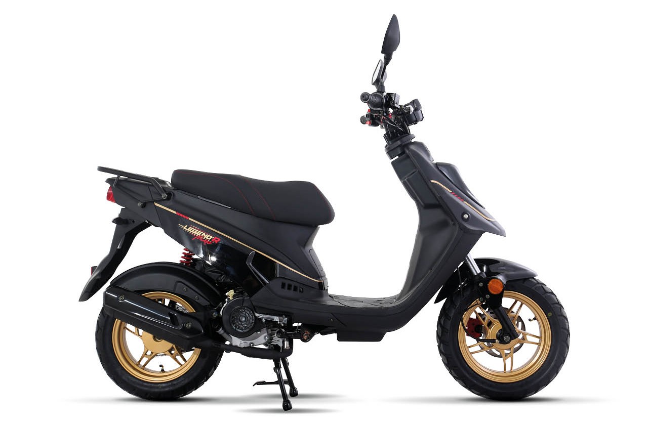 Mash Legend'R Naked 50cc – Noir/Or Édition limitée neuf