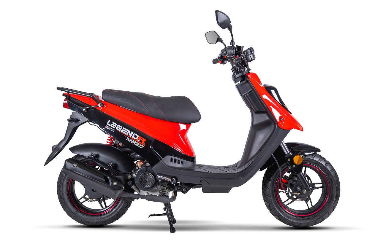 Mash Legend'R Naked 50cc – Rouge neuf
