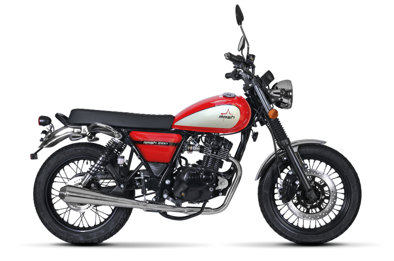 Mash Seventy 125cc – Pop Red neuf